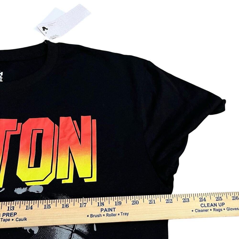 High School Musical Womens Troy Bolton Tshirt Large Short Sleeve Crew Neck Black - Picture 7 of 7